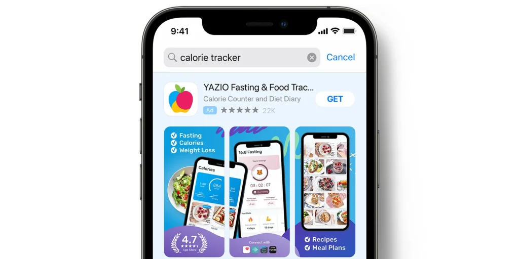 best apps for tracking macros - Yazio